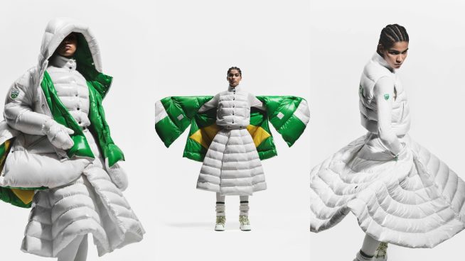 Time Brasil veste Moncler