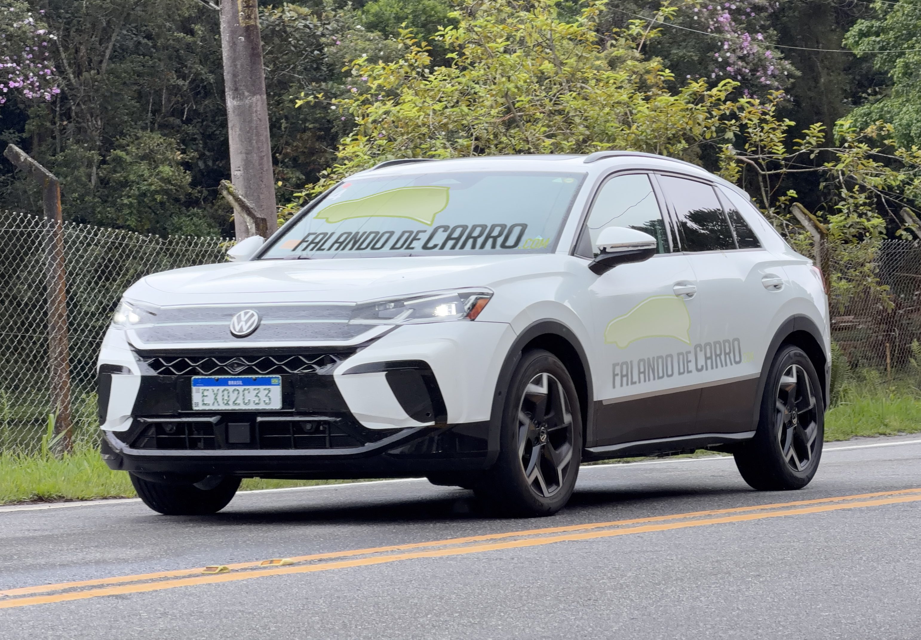 Novo VW T-Roc roda no Brasil para viabilizar T-Cross híbrido