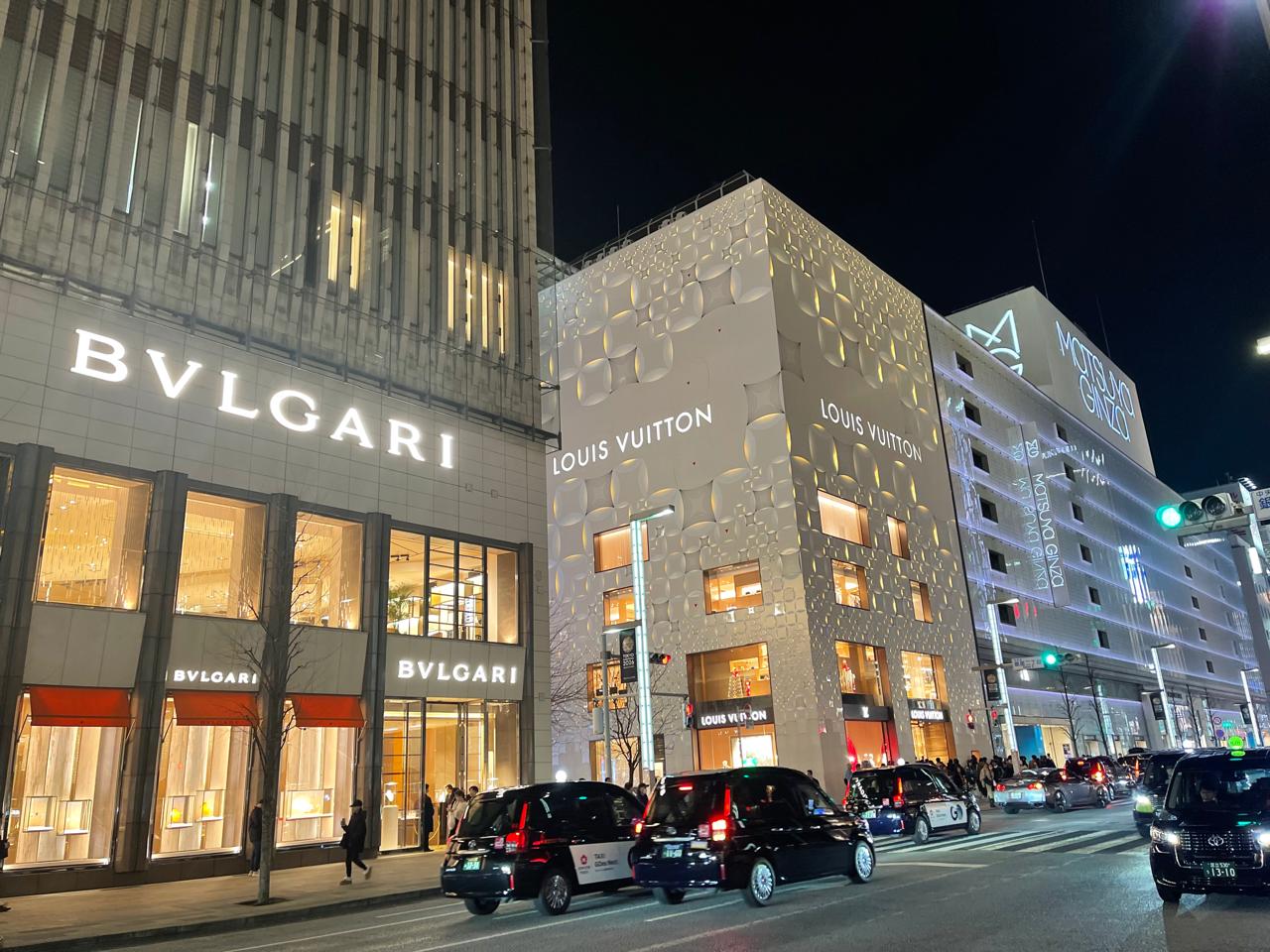 Ginza: a região é uma das mais sofisticadas não só de Tóquio, mas do mundo, reunindo as principais grifes do mercado de luxo