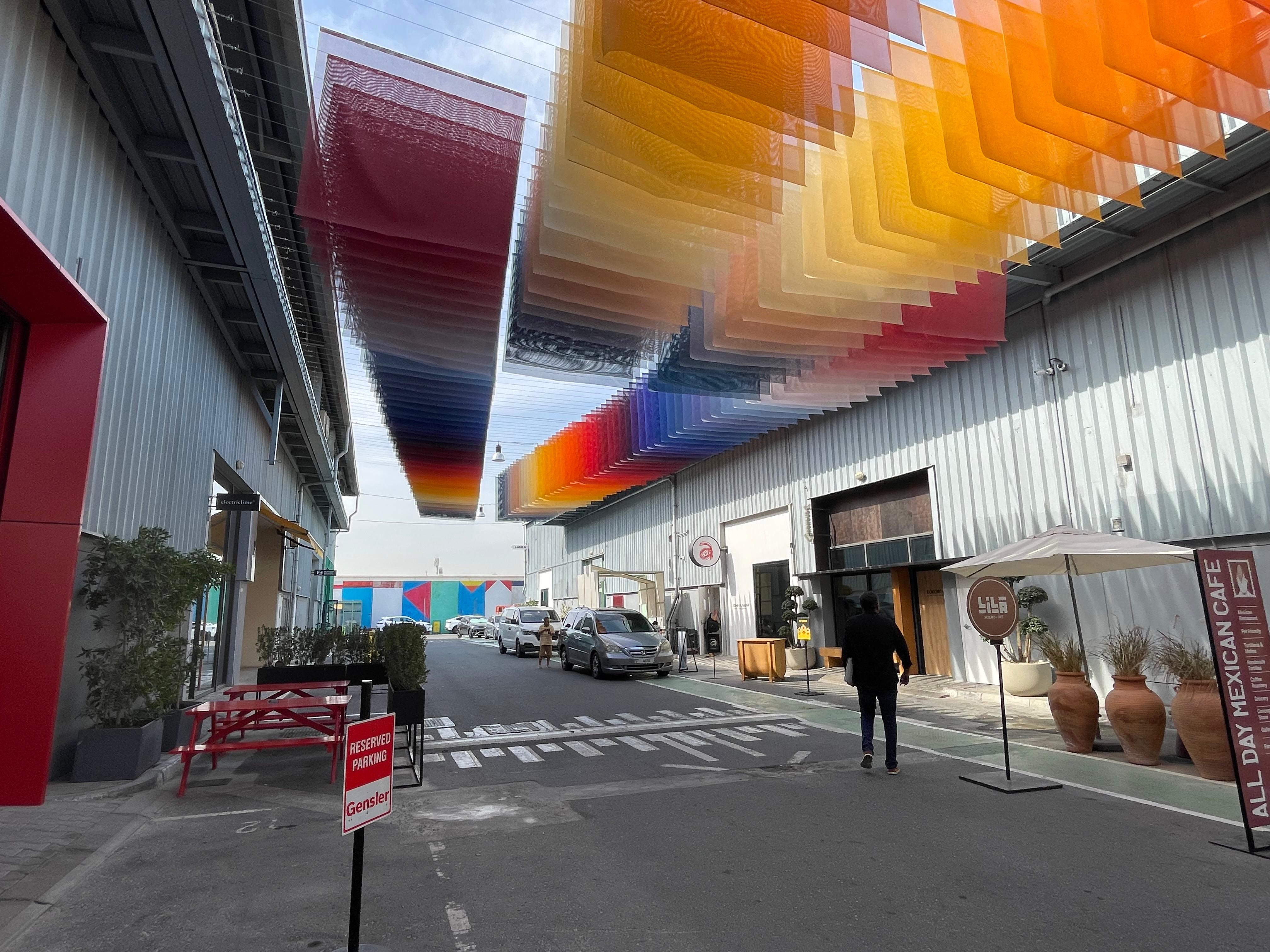 Polo de arte contemporânea: o Alserkal Avenue abriga galerias de arte, espaços de cursos e cafés