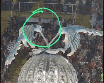 Beija-flor pode perder décimos preciosos por símbolo danificado