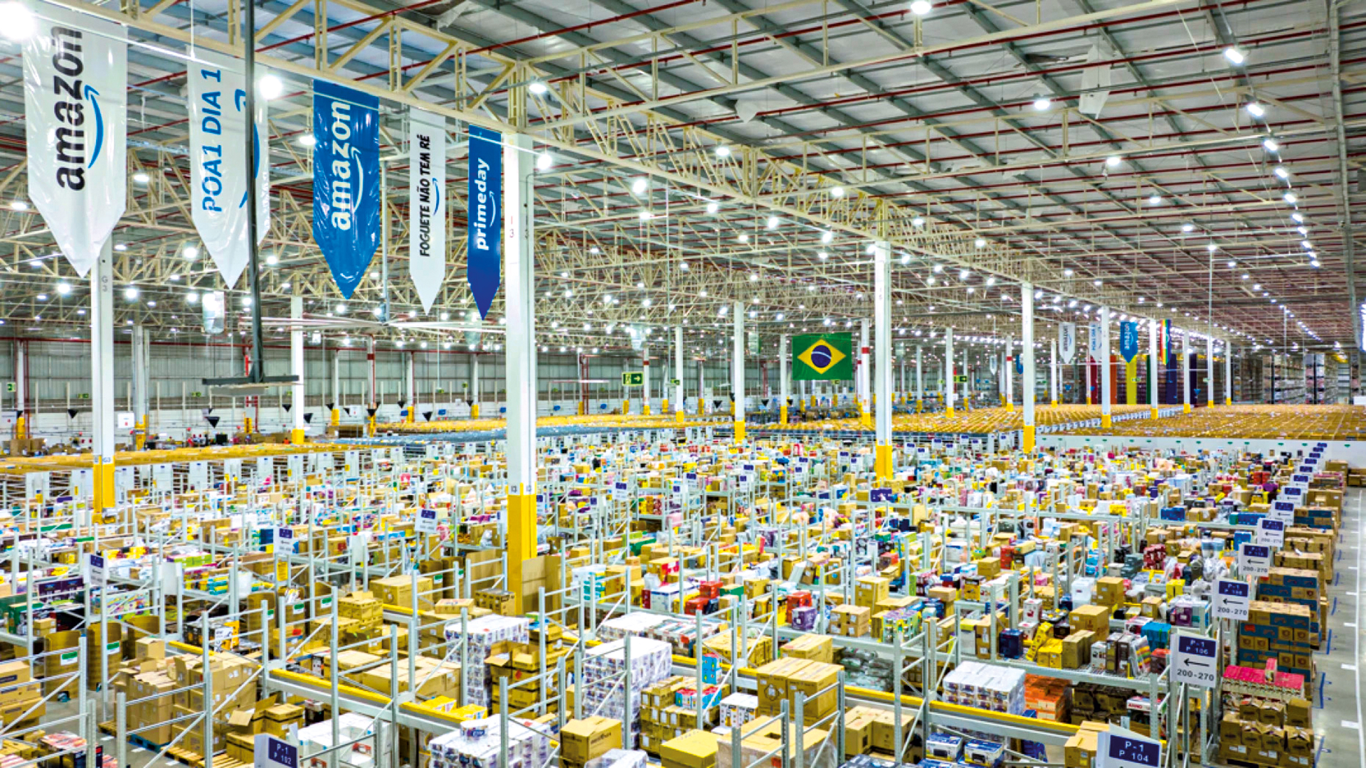 Centro de log&iacute;stica da Amazon, em Nova Santa Rita (RS): avalia&ccedil;&otilde;es de produtos
