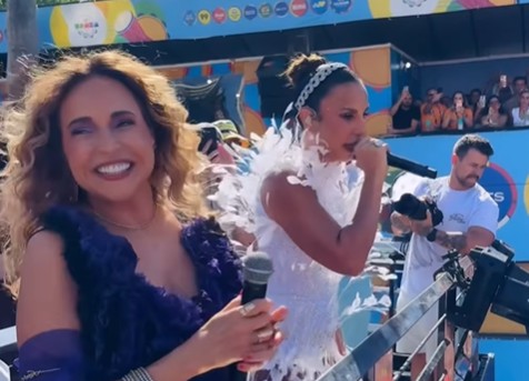 Ivete Sangalo e Daniela Mercury no Carnaval de Salvador