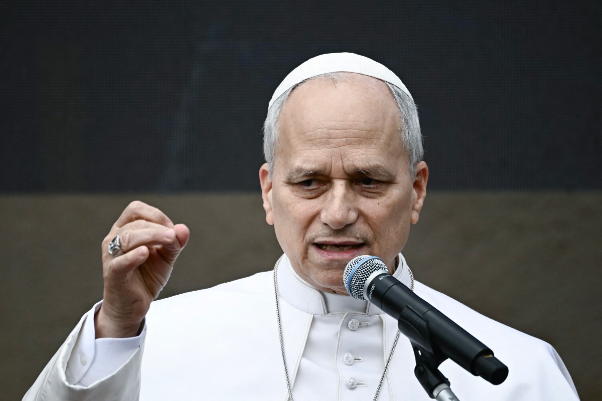 O papa Leão XIV. 15/03/2026