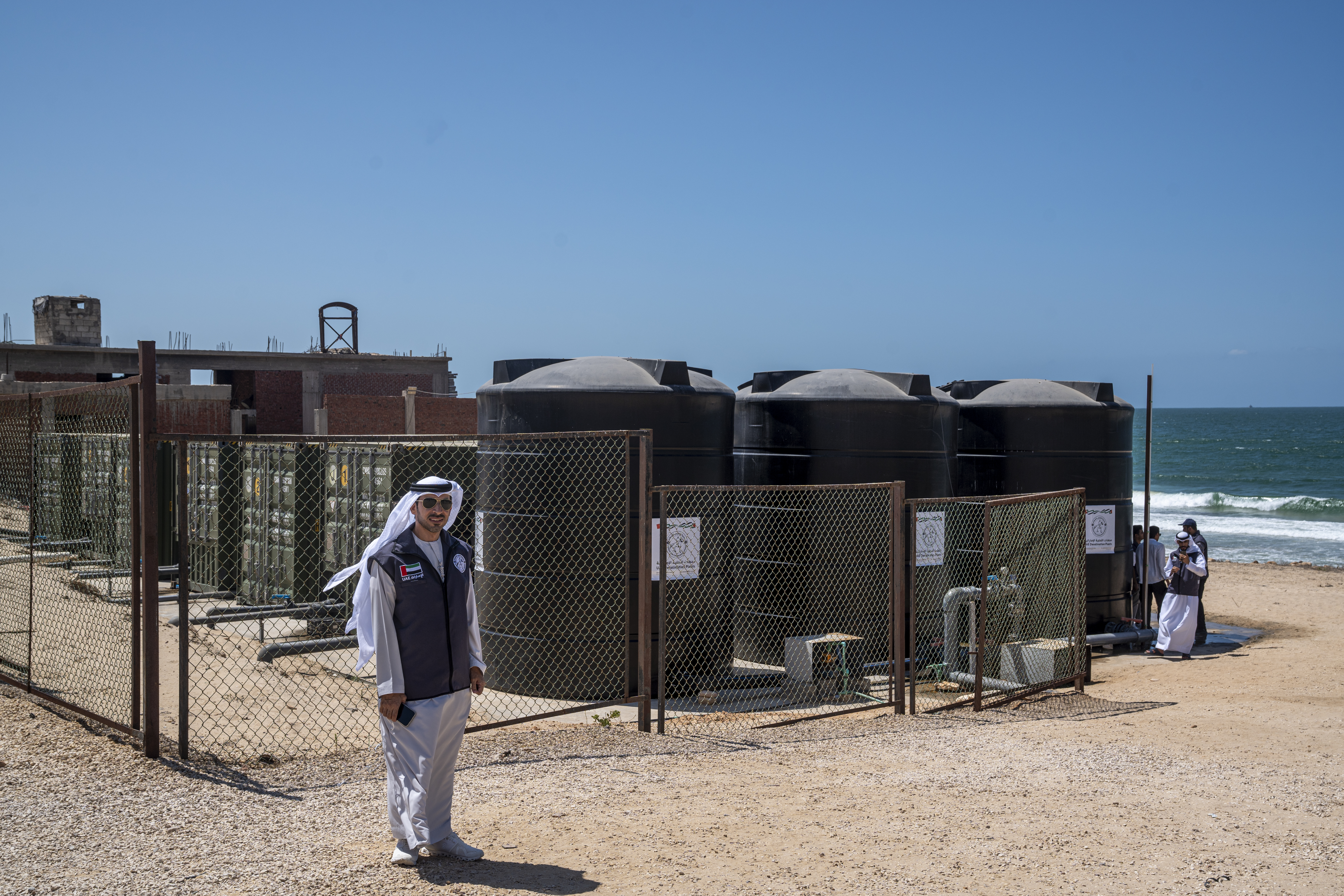 Planta de dessalinização de água do mar no Egito: região sofre falta crônica de água potável