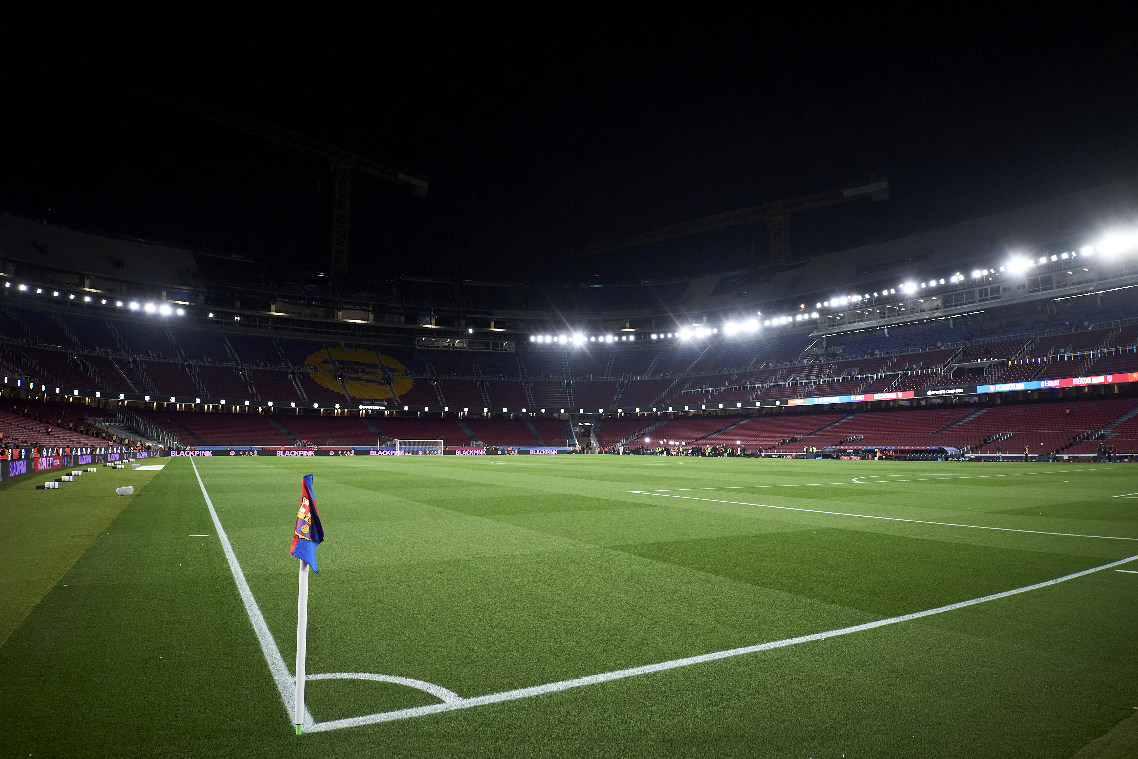 BARCELONA, SPAIN - MARCH 03: General view inside the stadium prior to the Copa del Rey semi-final second leg match between FC Barcelona and Atletico de Madrid at Camp Nou on March 03, 2026 in Barcelona, Spain. (Photo by Pablo Rodriguez/Quality Sport Images/Getty Images)