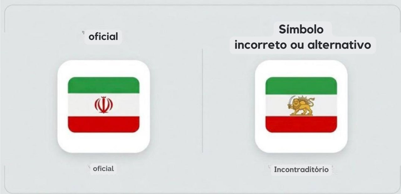 A crítica da Embaixada do Irã no Brasil ao X por controvérsia com bandeira