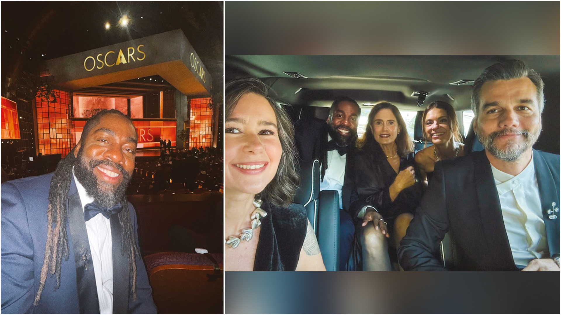 Lázaro Ramos e Wagner Moura