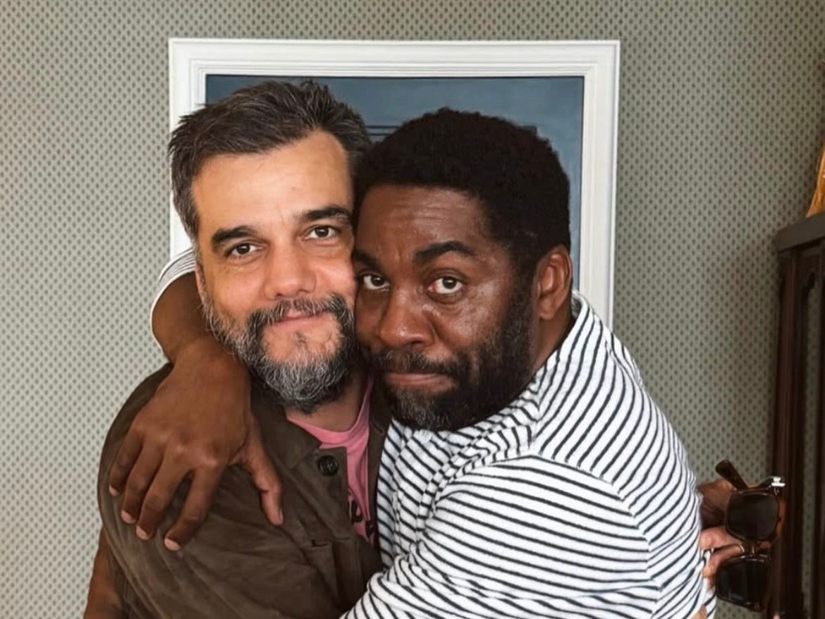 Wagner Moura e Lázaro Ramos