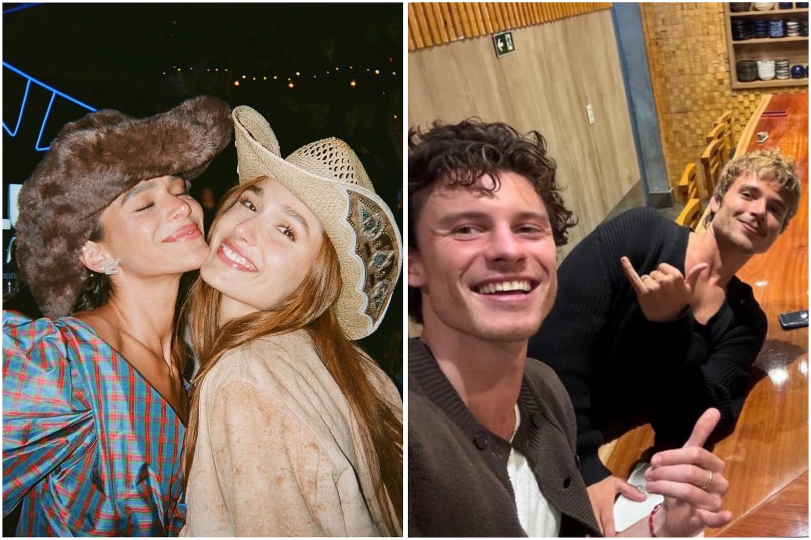 Bruna Marquezine, Sasha Meneghel, Shawn Mendes e João Lucas