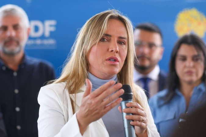 A vice-governadora do Distrito Federal, Celina Leão
