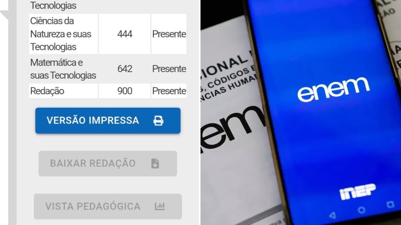 Candidatos relatam problemas na nota da redação e correção sai do ar