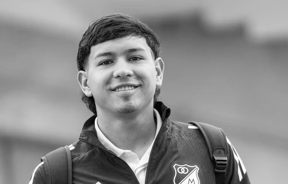 MAL SÚBITO - Santiago Castrillón: aos 18 anos, joia do futebol colombiano não resistiu -