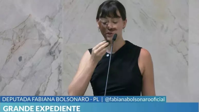 A deputada Fabiana Bolsonaro (PL-SP)