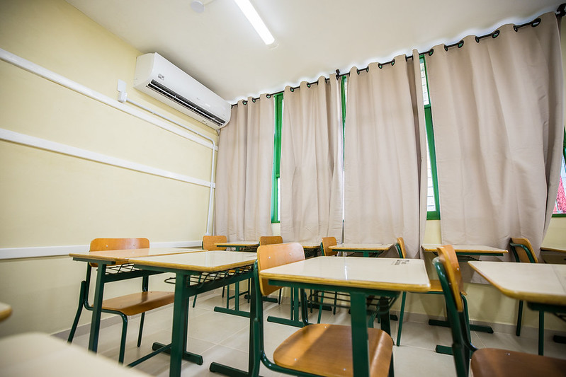 Santa Catarina é primeiro estado a ter 100% das escolas climatizadas