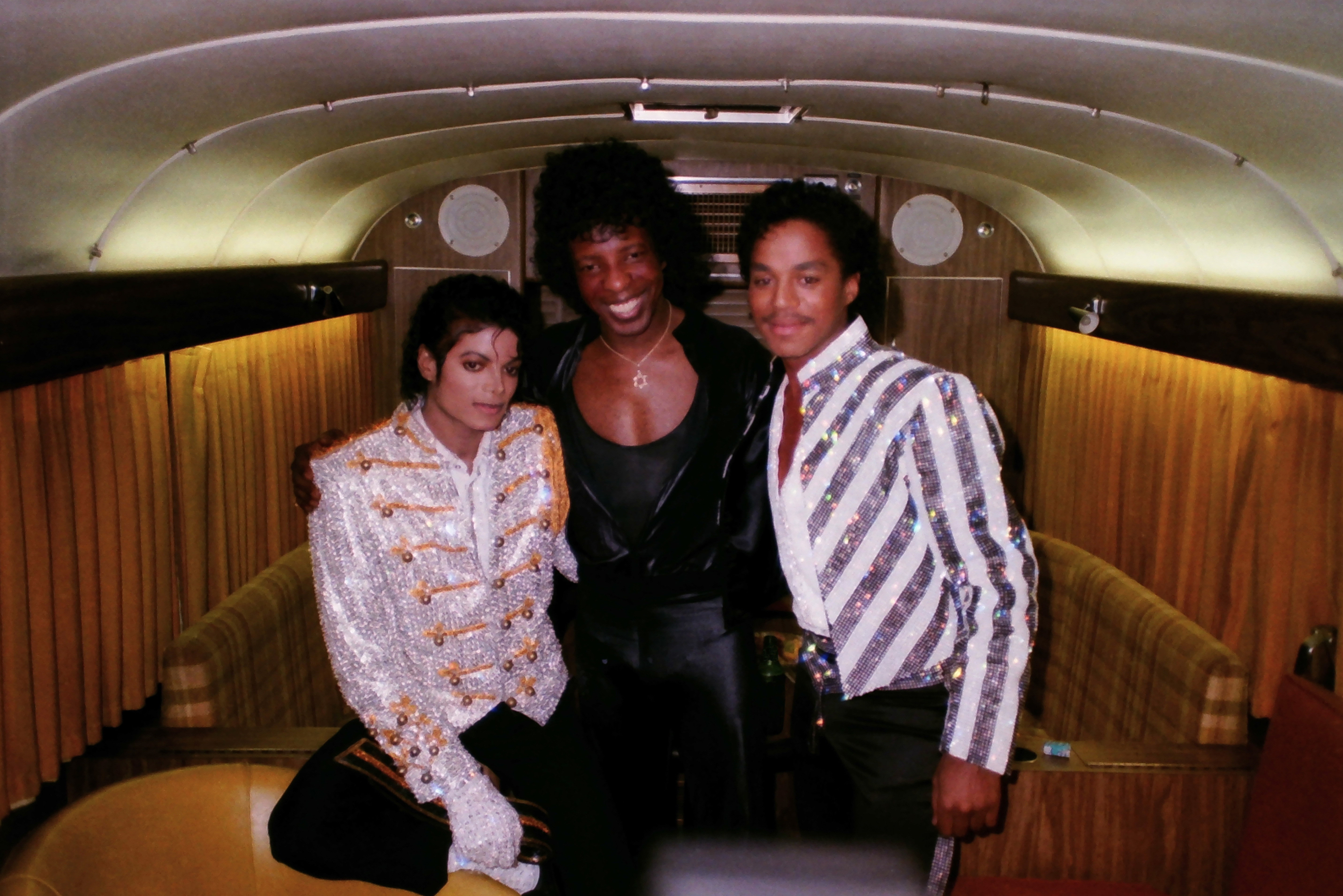 Michael Jackson, Sly Stone e Marlon Jackson, Victory Tour, 1984