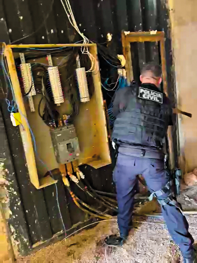 ALIAN&Ccedil;A -&ensp;Policial destr&oacute;i liga&ccedil;&atilde;o clandestina no DF: inqu&eacute;rito aponta para elos entre t&eacute;cnicos e bandidos
