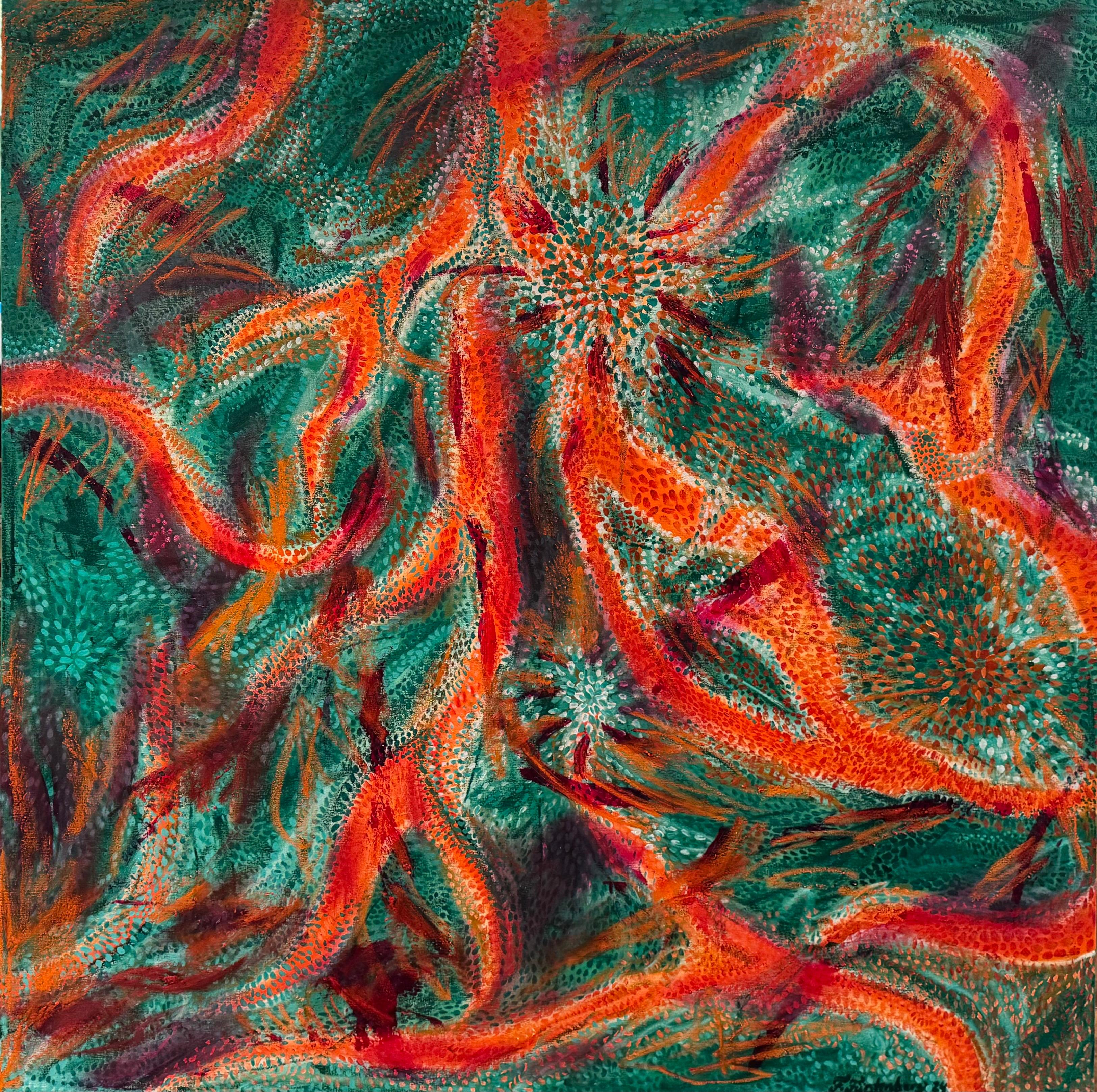 Fiona von Fürstenberg, A vida não basta, 2024, óleo sobre tela