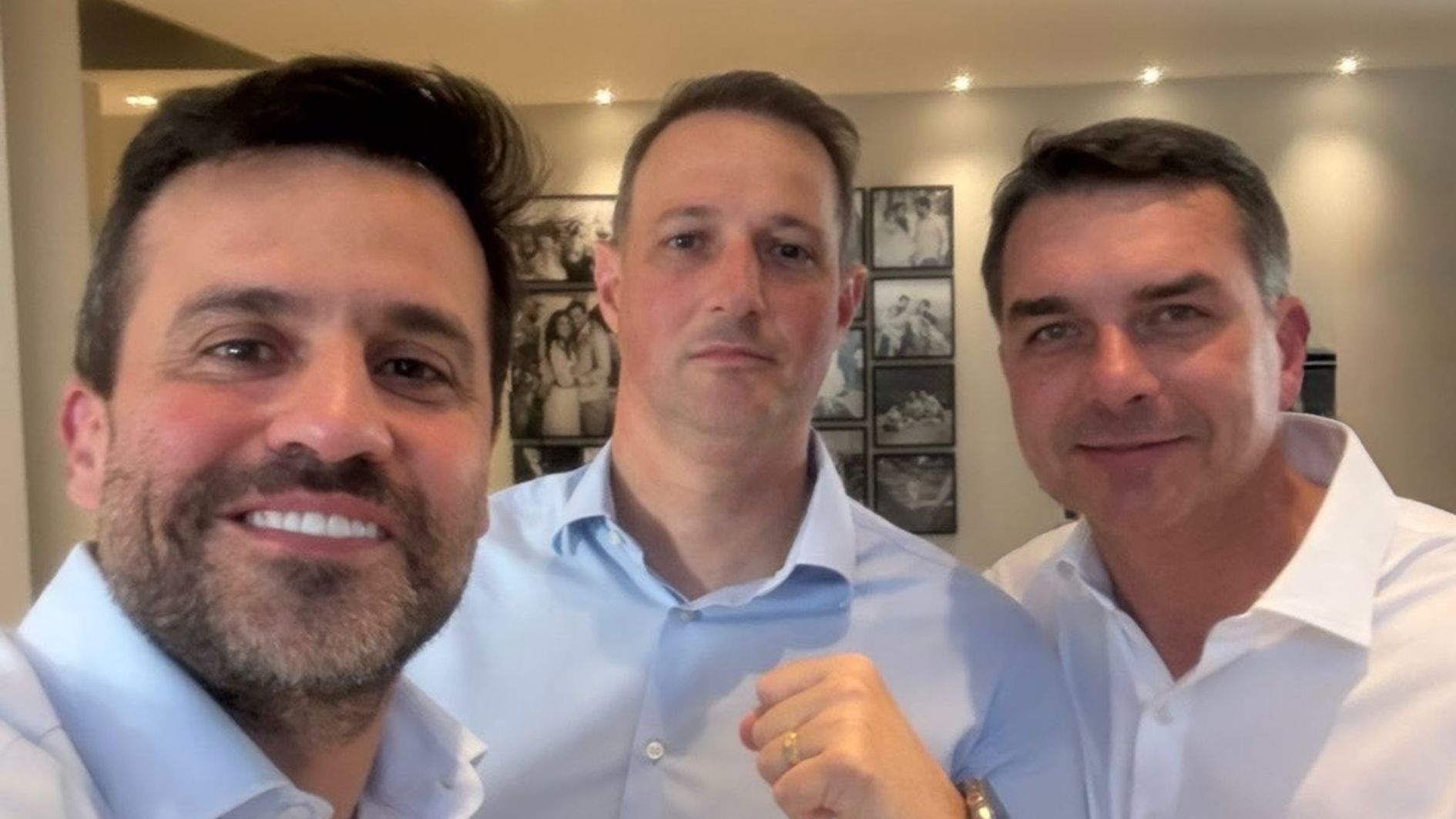 Flávio volta a encontrar Pablo Marçal e diz estar recebendo dicas de campanha dele