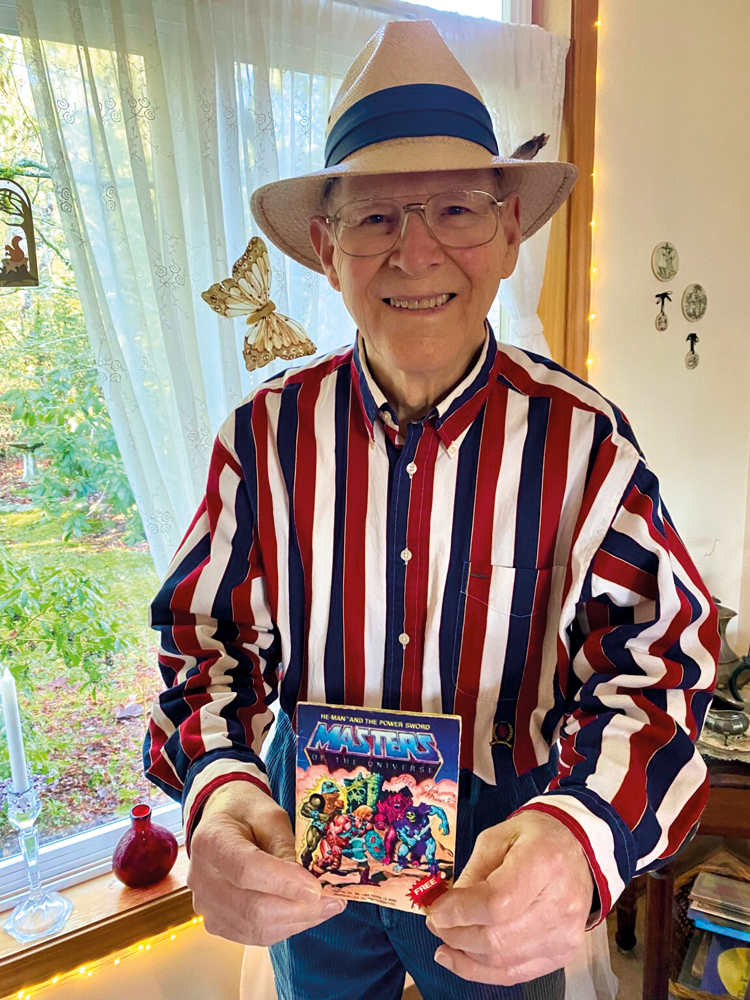 PERSONAGEM - Roger Sweet: criador do loiro herói He-Man