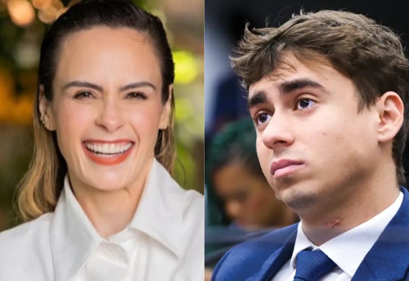 Ana Paula e Nikolas Ferreira