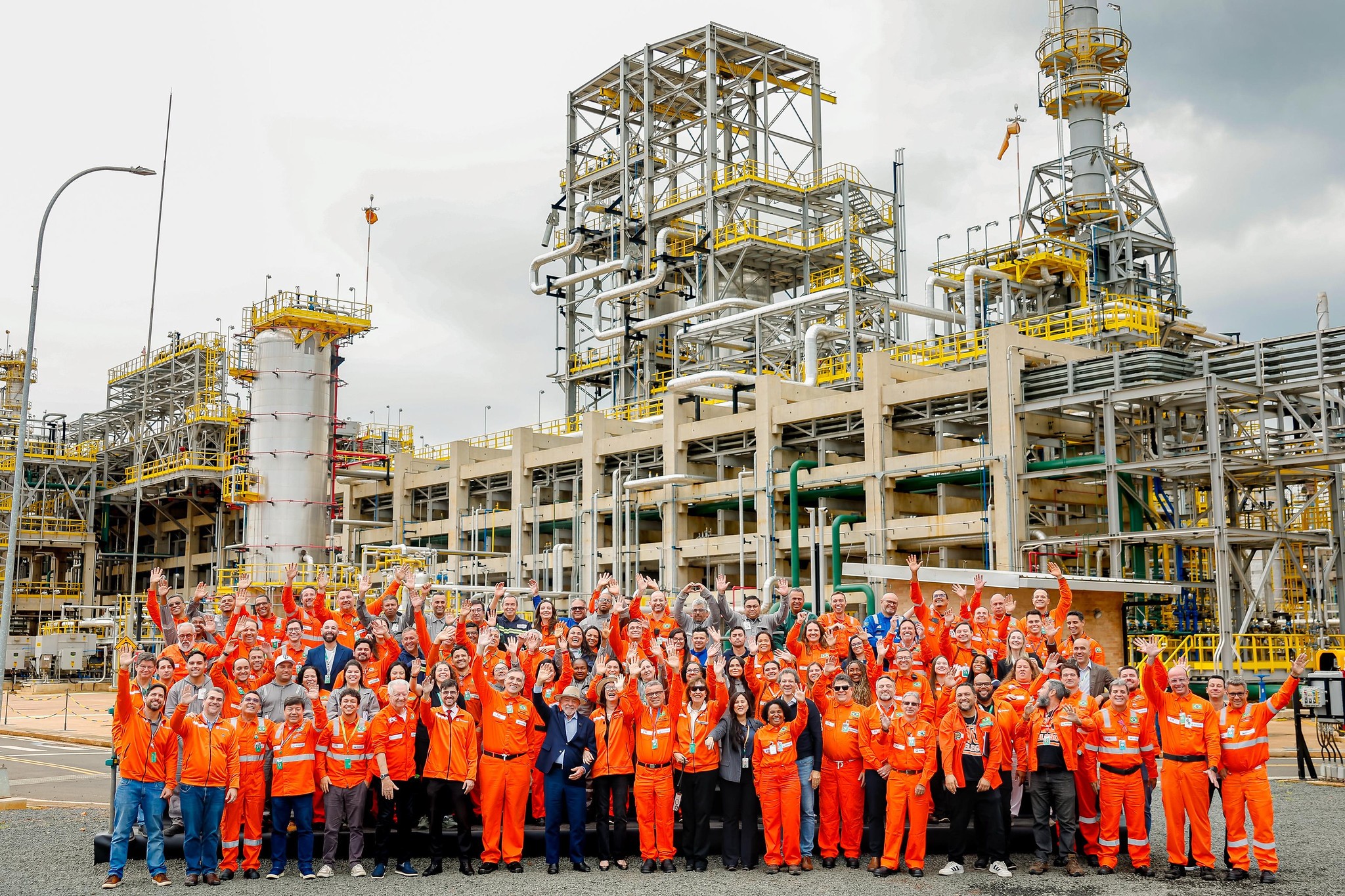 18.05.2026 - Presidente da República, Luiz Inácio Lula da Silva, durante visita às instalações da Refinaria de Paulínia (Replan), na Rodovia SP 332, Km 130 – Bonfim, Paulínia - SP.