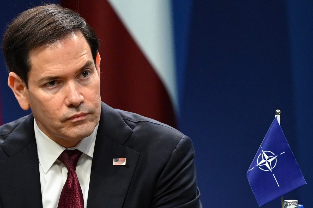 US Secretary of State Marco Rubio attends the NATO Foreign Ministers' meeting in Helsingborg, Sweden, on May 22, 2026. Foreign ministers of the 32 NATO member states gathered in the Swedish city to finalise preparations for the upcoming Ankara Summit.