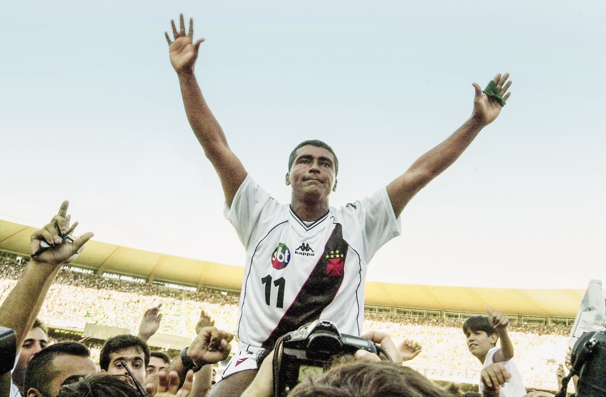 CLAMOR JUSTIFICADO - Romário, em 2001: o “baixinho” voava quando Felipão o preteriu