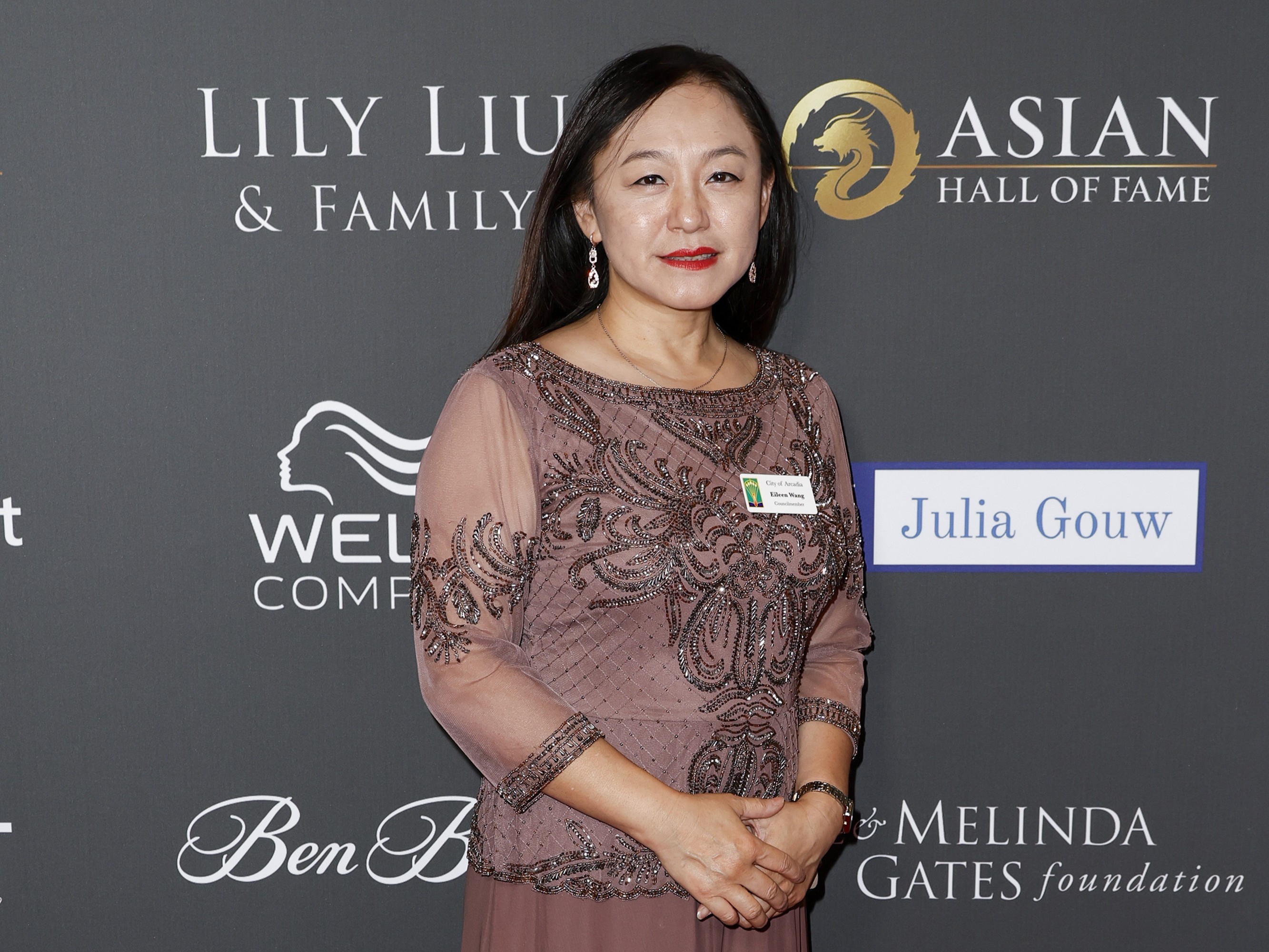 A ex-prefeita Eileen Wang, acusada formalmente de ser agente ilegal da China.