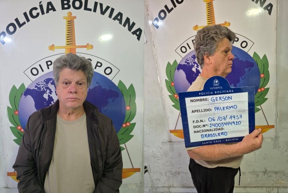 O traficante Gerson Palermo, apontado como um dos líderes do Primeiro Comando da Capital (PCC), preso na Bolívia