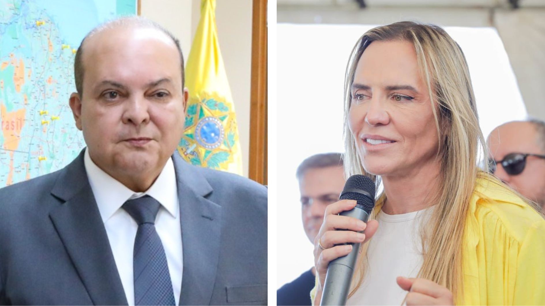 Ibaneis Rocha e Celina Leão