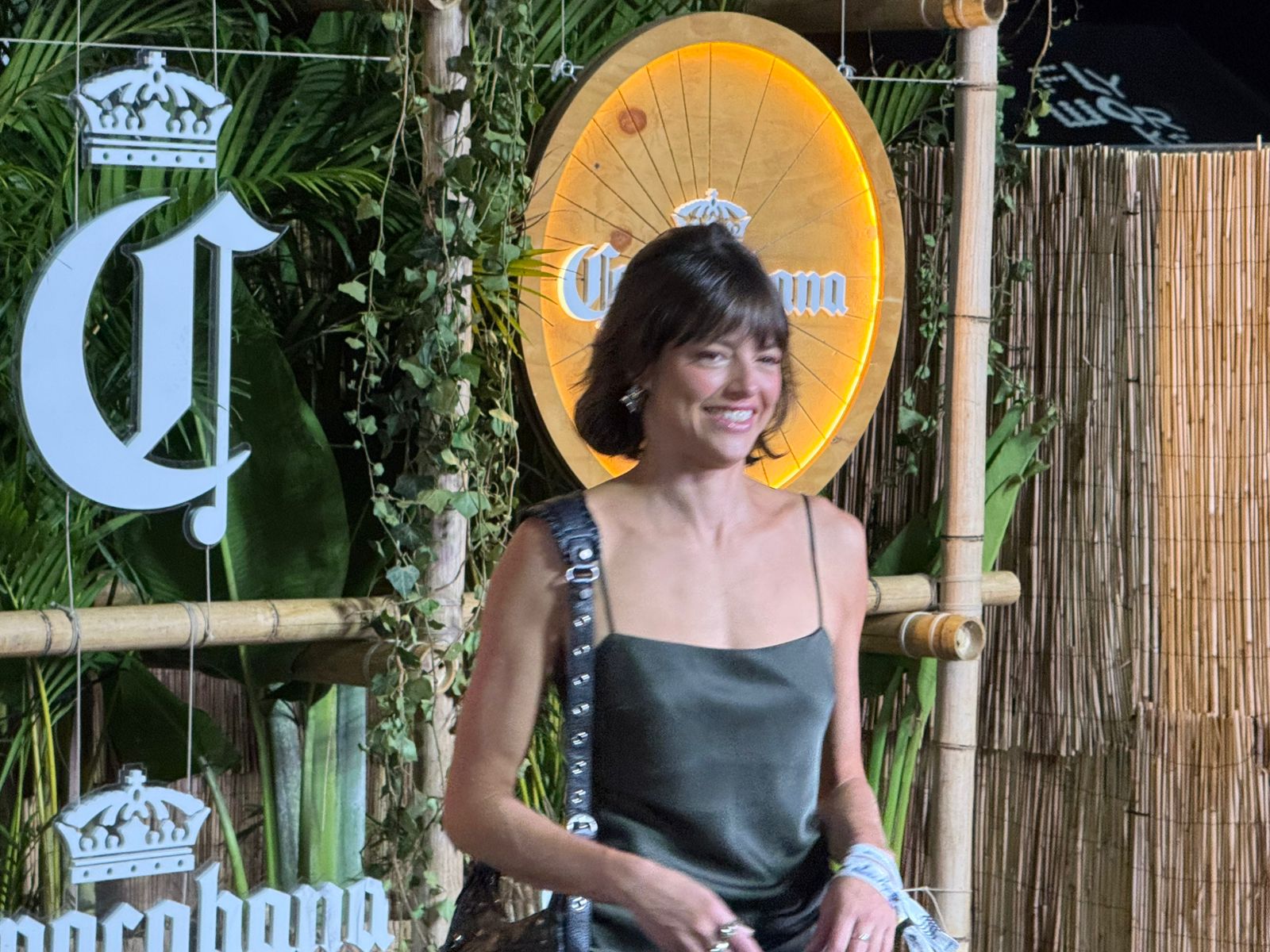 Ágatha Moreira no show da Shakira em Copacabana