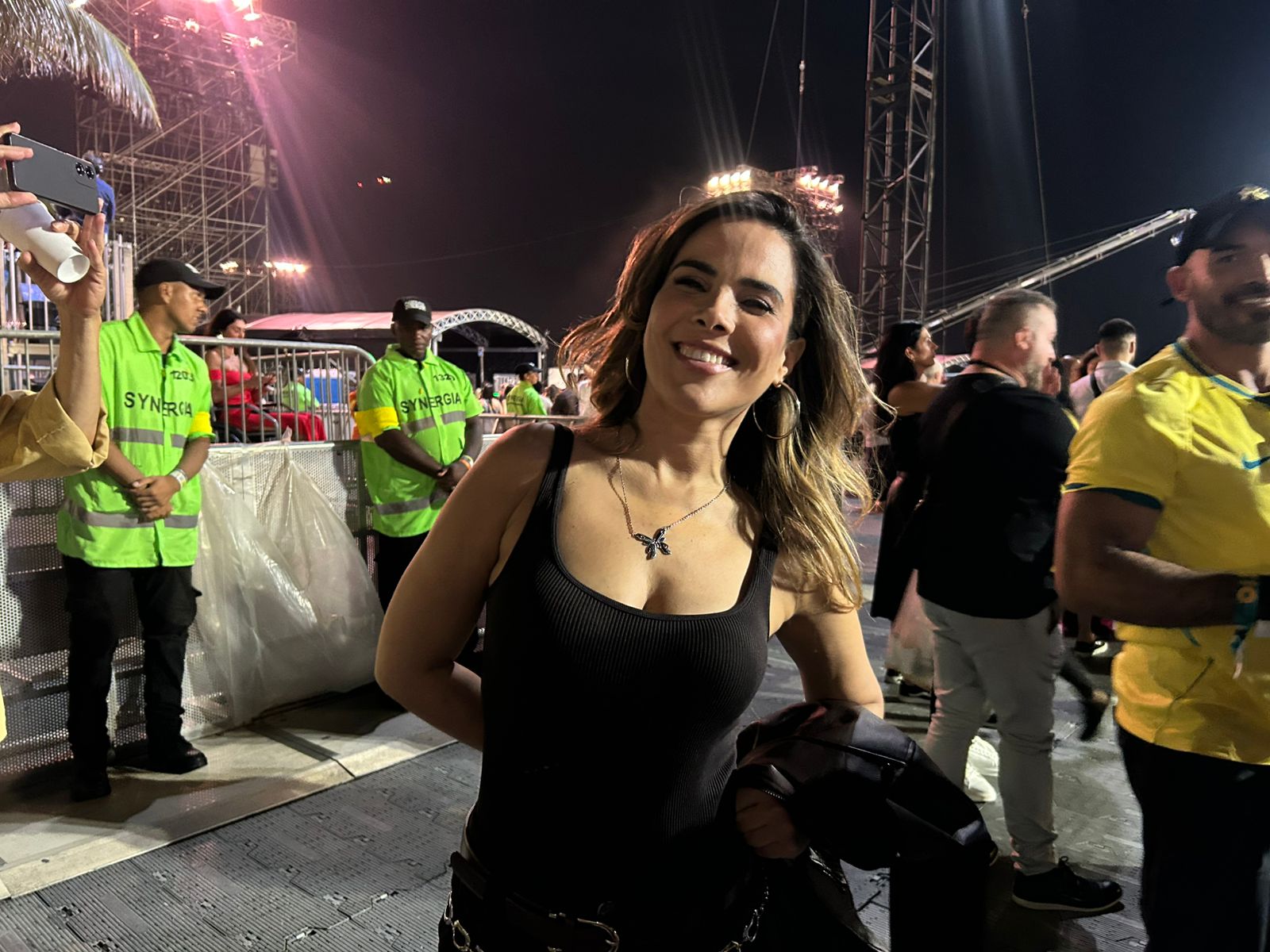 Wanessa Camargo no show da Shakira