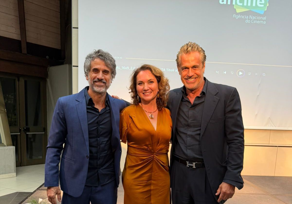 Eriberto Leão, Daíse Amaral e Edoardo Costa