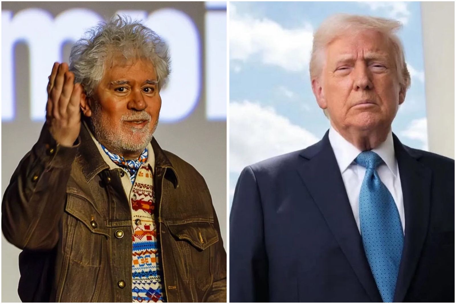 Pedro Almodóvar e Donald Trump