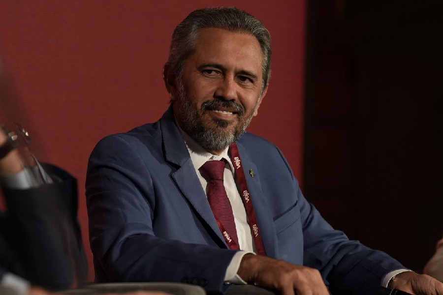 Elmano de Freitas, governador do Ceará, no Fórum VEJA Brazil Insights Nova York
