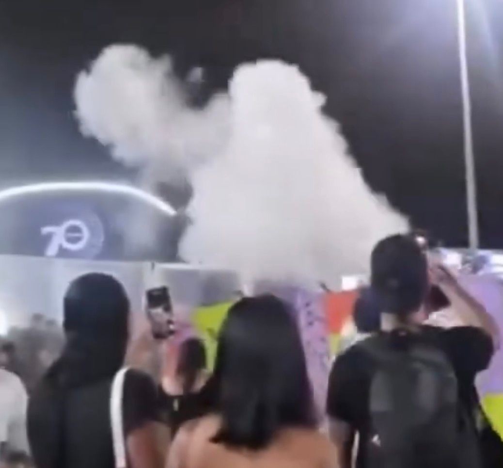 Fãs tentam invadir show gratuito de Marina Sena