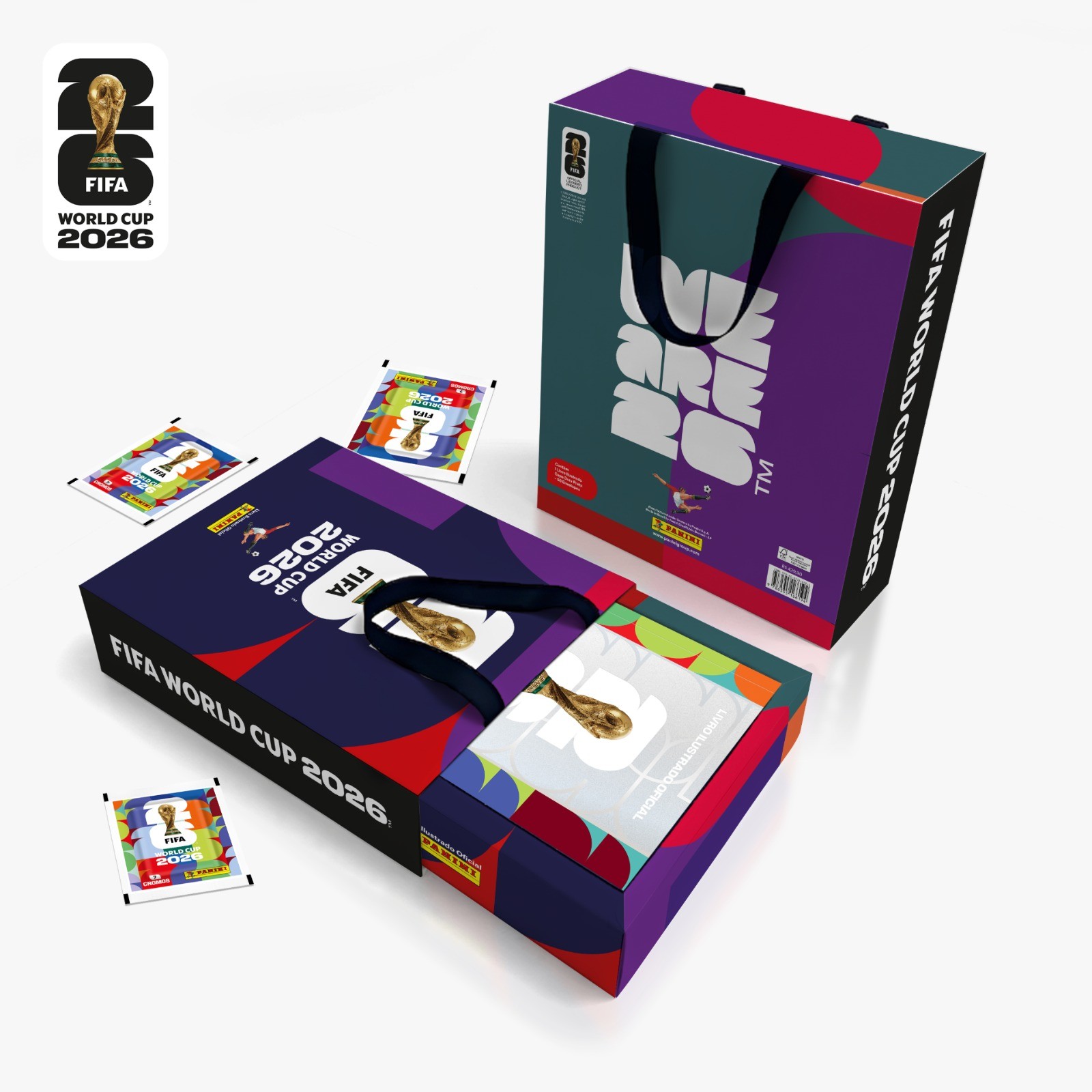Kit exclusivo do álbum da Copa do Mundo 2026