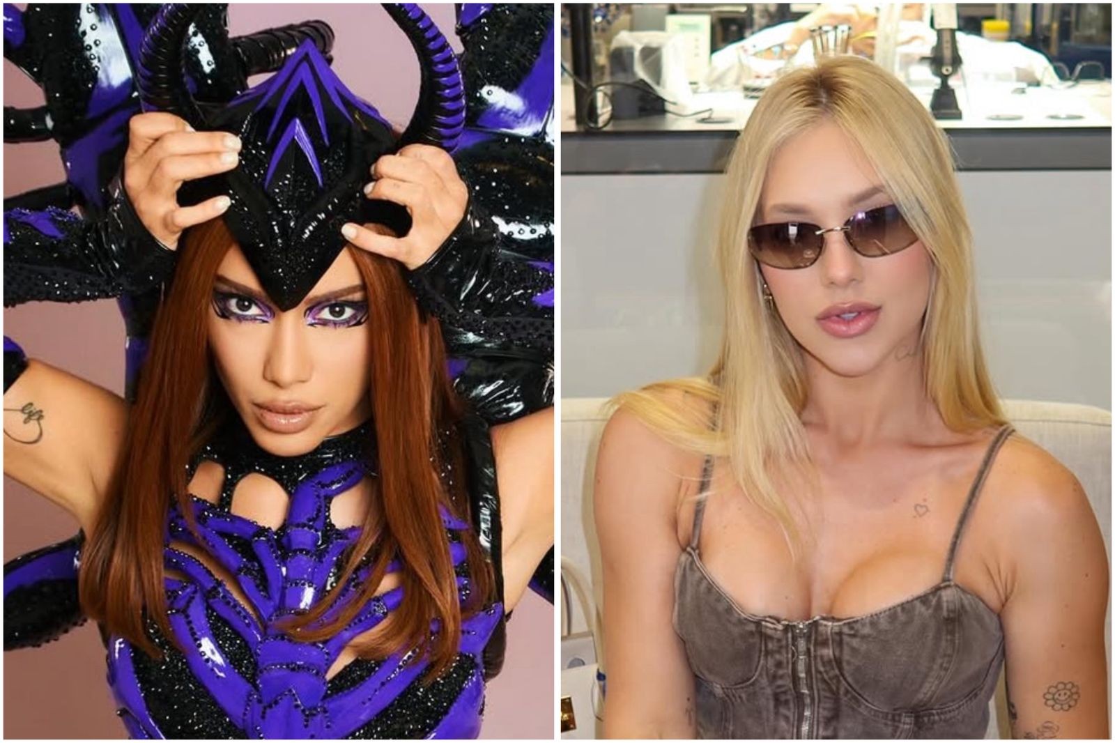 Anitta e Virgínia Fonseca