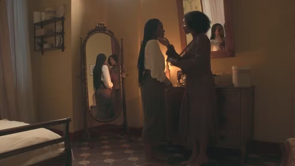 Niara e Alika em 'A Nobreza do Amor', novela das 6 da Globo