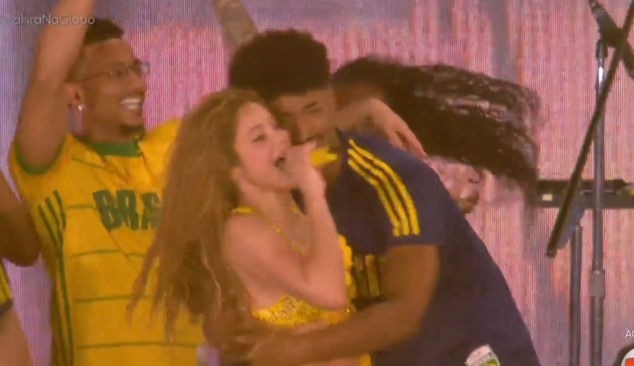 Shakira e Raphael Vicente