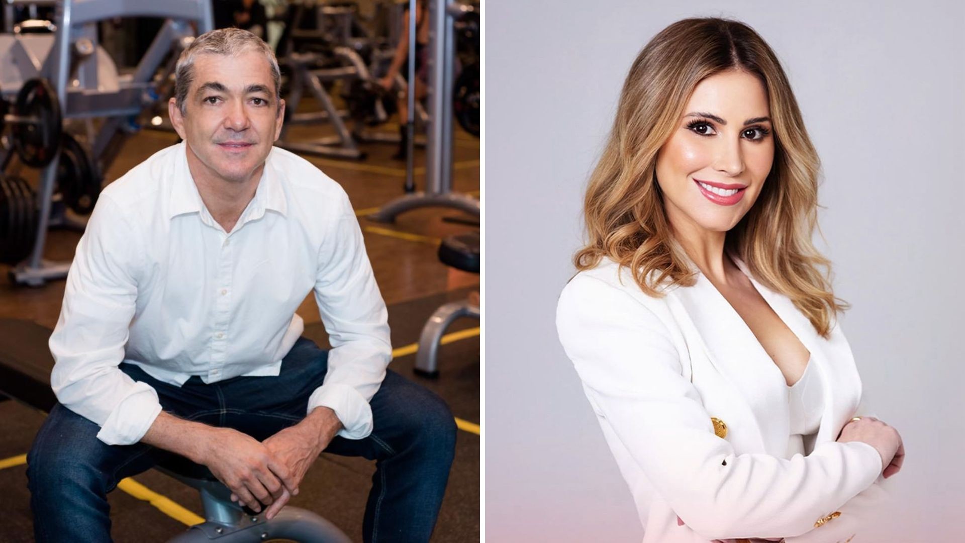 Dudu Netto e Juliana Neiva
