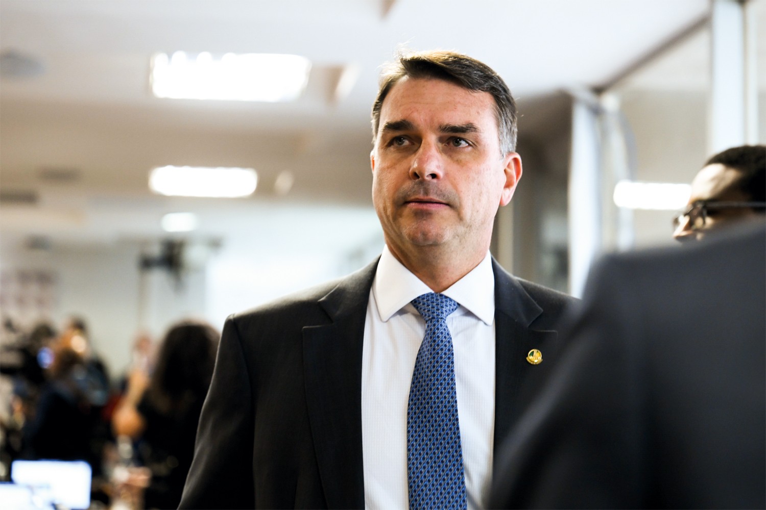 Flávio Bolsonaro, em nota no fim da noite de quarta-feira