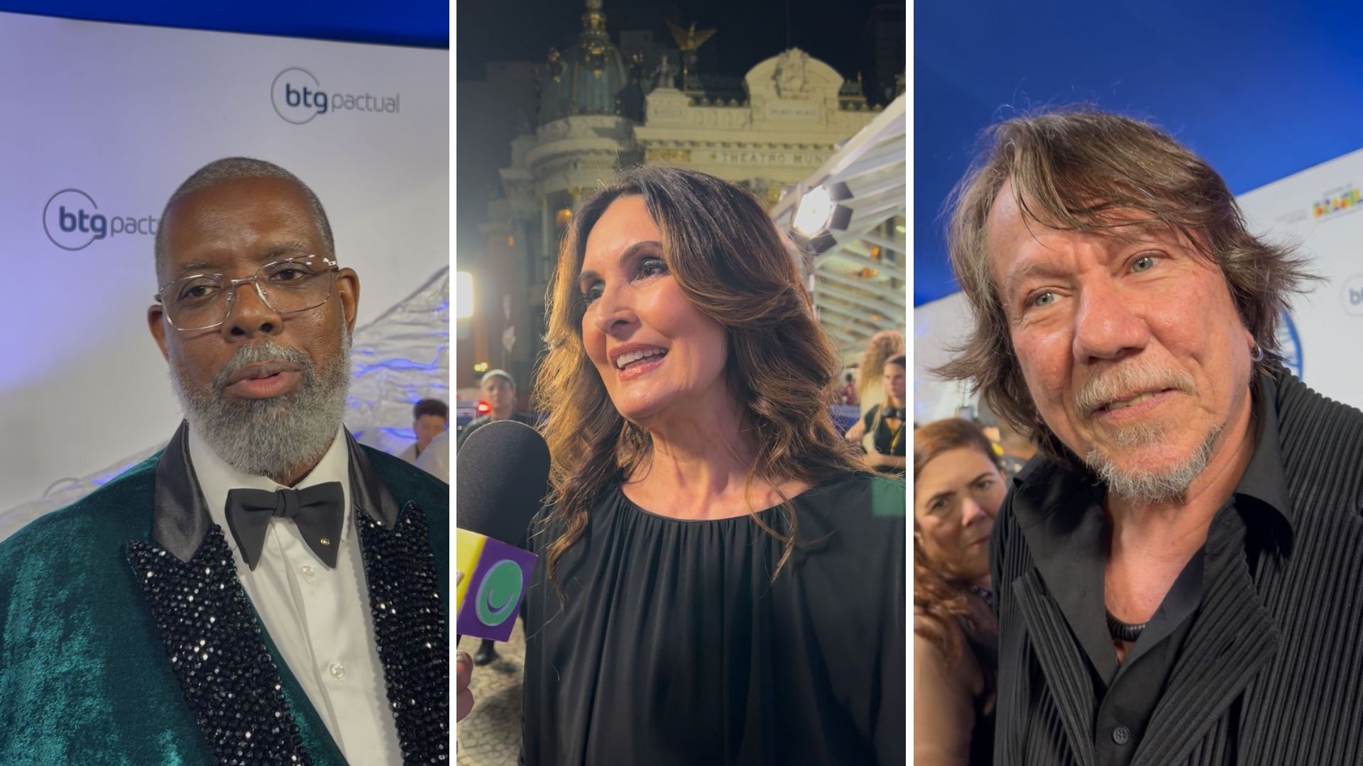 Péricles, Fátima Bernardes e Lenine
