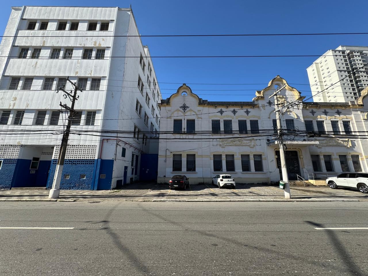 Antigos prédios da Febem e do Fórum da Vara da Infância e Juventude