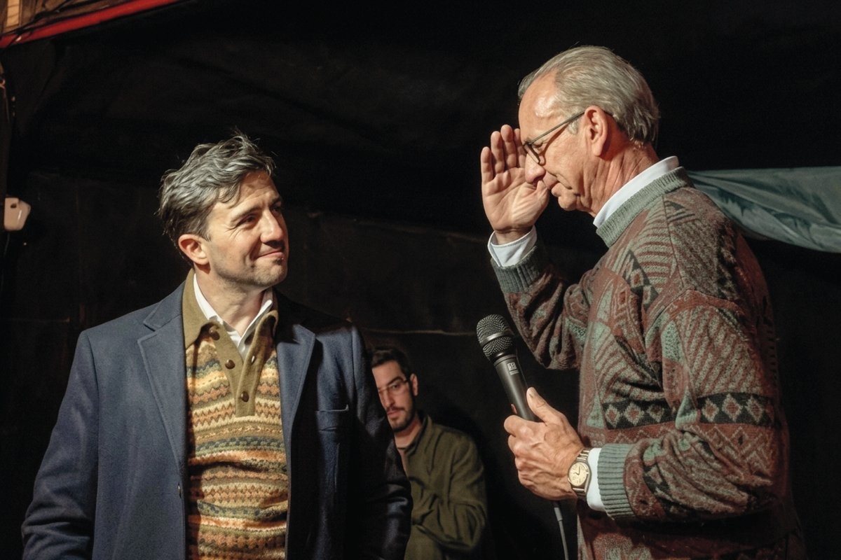 CHAPA - O líder do MBL com Aroldo Medina, seu vice: escolha feita de improviso