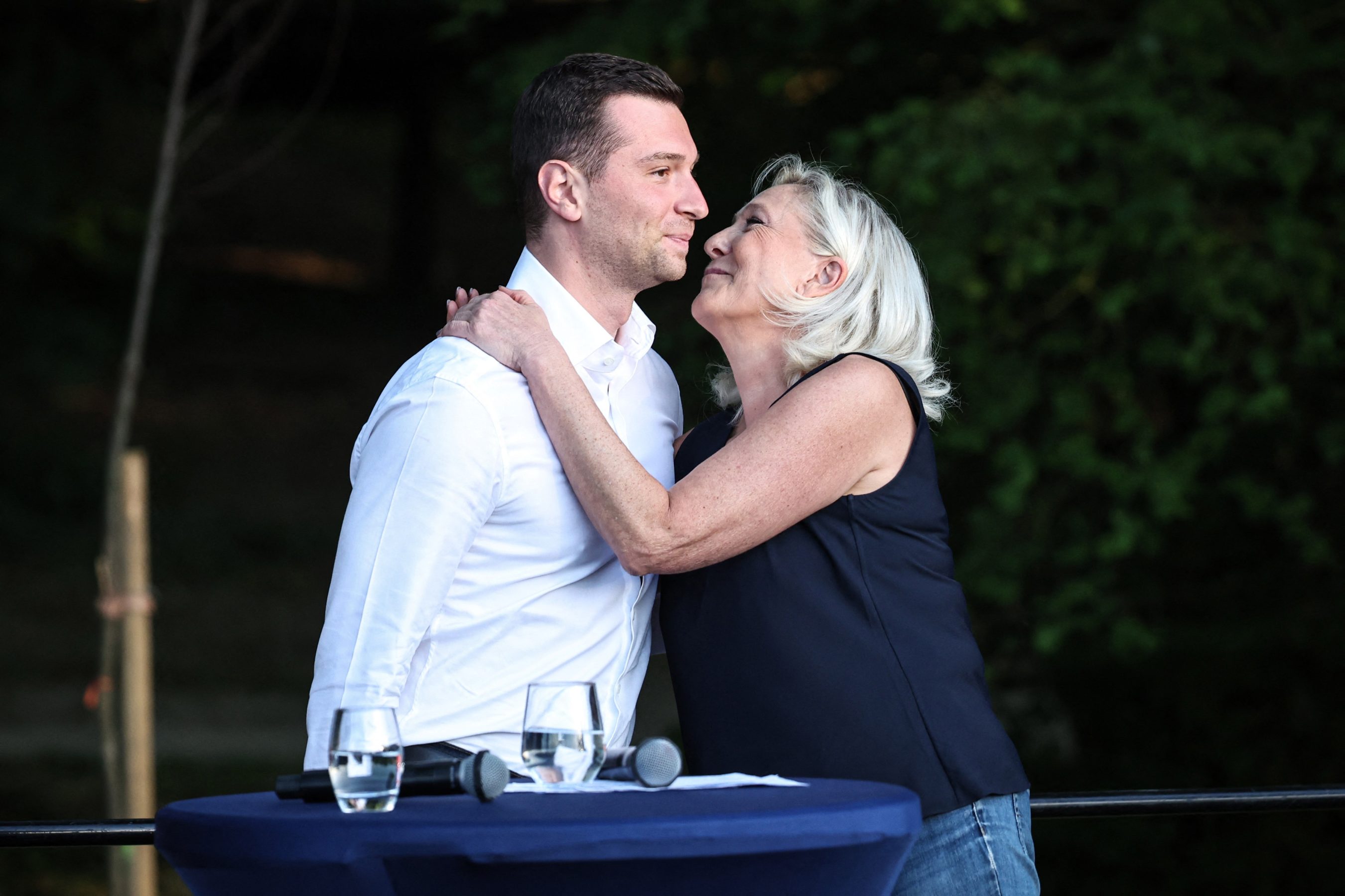 Marine Le Pen e Jordan Bardella