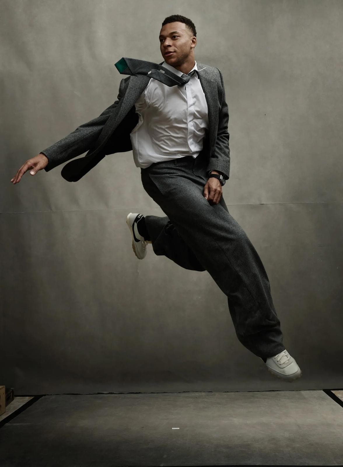 Kylian Mbappé fotografado por Annie Leibovitz : puro movimento
