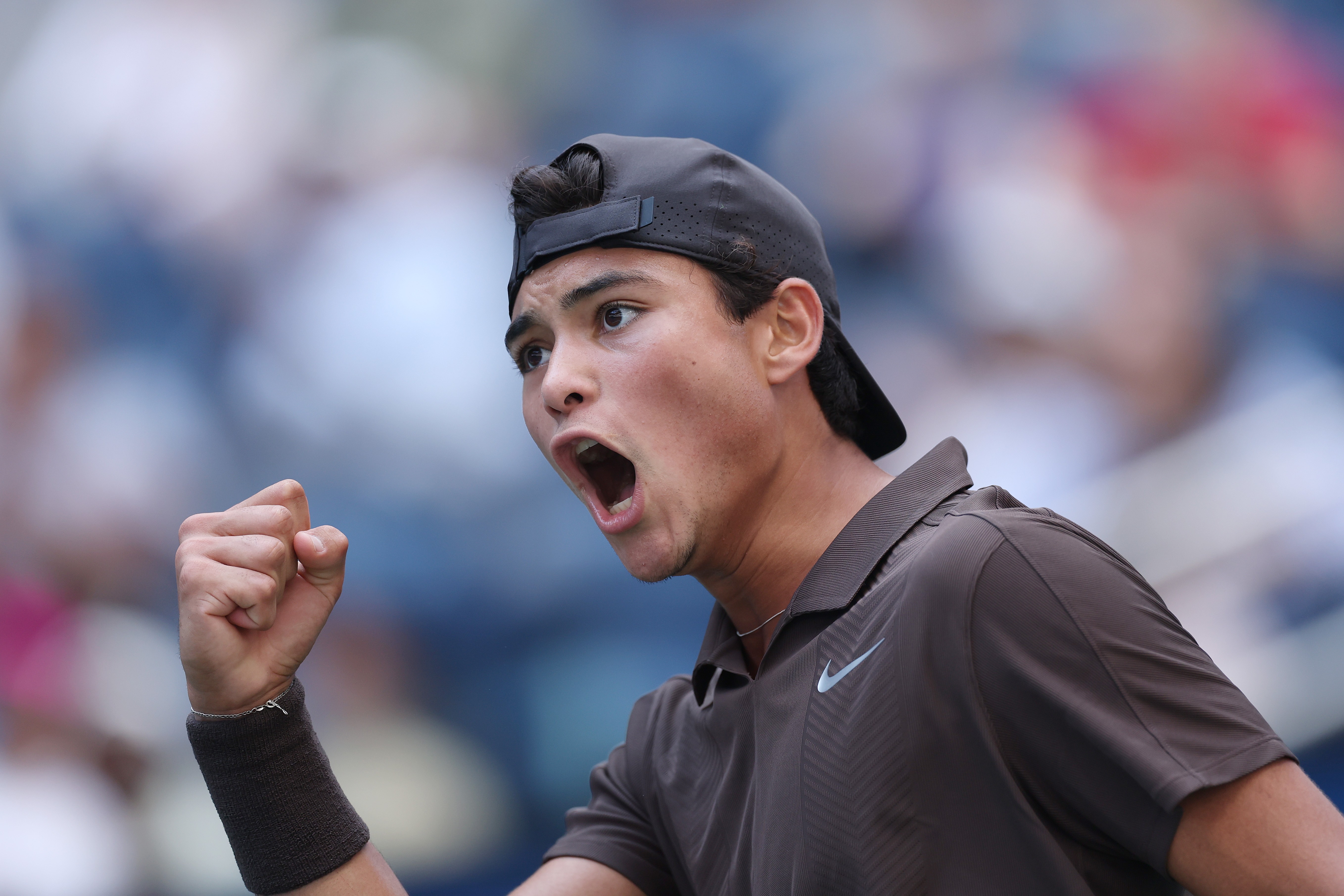Luís Guto Miguel durante US Open Júnior