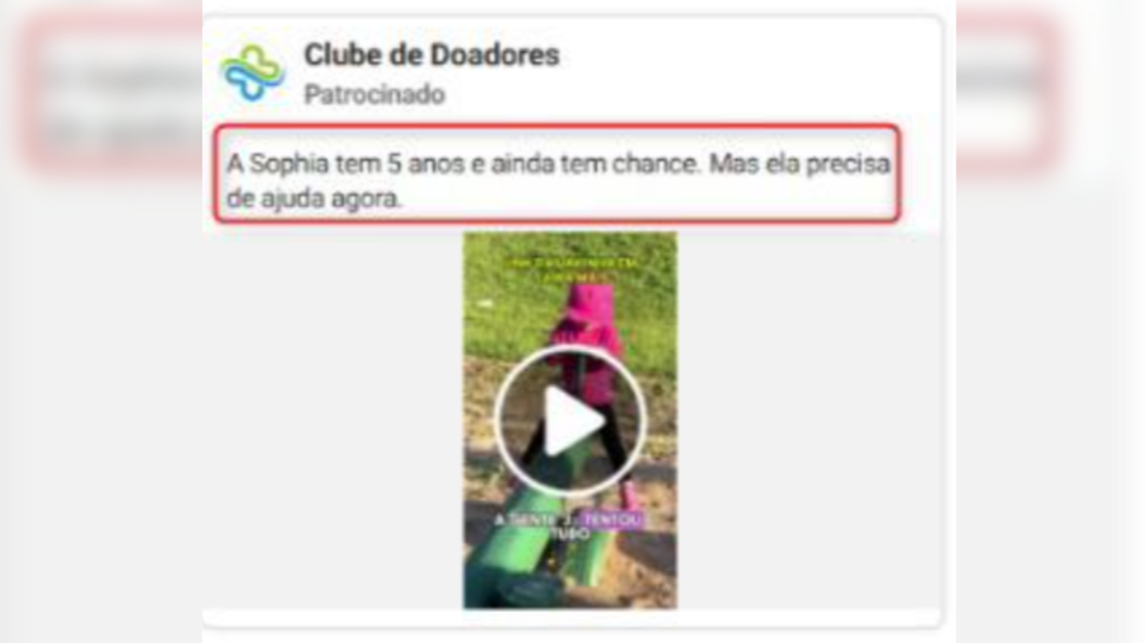 Investigação começou quando mãe de criança em tratamento relatou à polícia que imagens da filha eram usados para arrecadar falsas doações